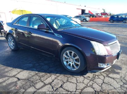 2008 CADILLAC CTS STANDARD Purple  Gasoline 1G6DV57V080152411 photo #1