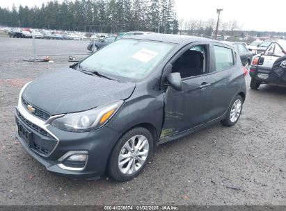 2021 CHEVROLET SPARK FWD 1LT AUTOMATIC Blue  Gasoline KL8CD6SA3MC743971 photo #3