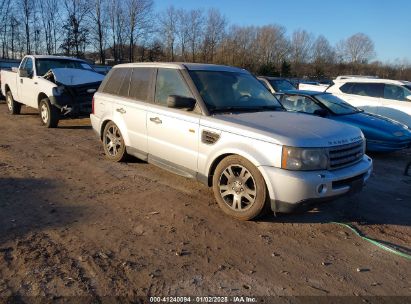 2006 LAND ROVER RANGE ROVER SPORT HSE Silver  Gasoline SALSF25436A900451 photo #1