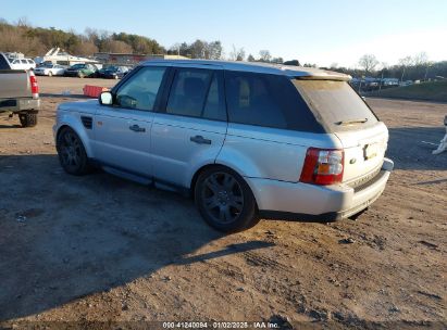 2006 LAND ROVER RANGE ROVER SPORT HSE Silver  Gasoline SALSF25436A900451 photo #4