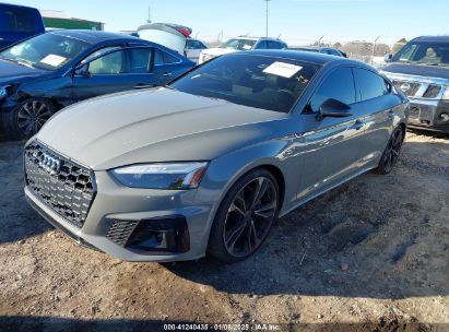 2021 AUDI S5 SPORTBACK PREMIUM PLUS TFSI QUATTRO TIPTRONIC Gray  Gasoline WAUC4CF59MA042217 photo #3