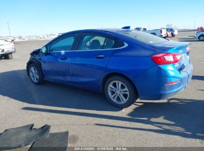 2017 CHEVROLET CRUZE LT AUTO Blue  Gasoline 1G1BE5SM2H7149027 photo #4