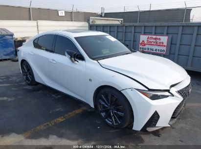 2023 LEXUS IS IS 350 F SPORT White  Gasoline JTHGZ1B23P5069639 photo #1