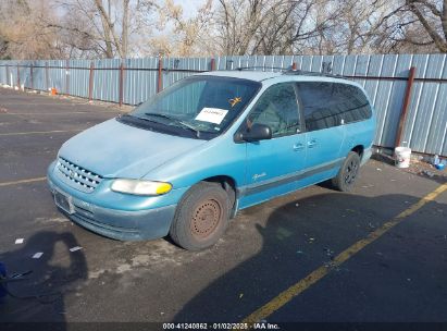 1999 PLYMOUTH GRAND VOYAGER SE Blue  Flexible Fuel 2P4GP44G0XR248561 photo #3