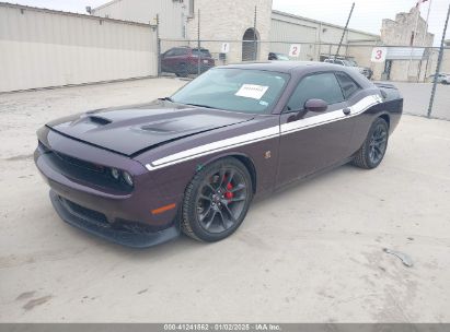 2022 DODGE CHALLENGER R/T SCAT PACK Purple  Gasoline 2C3CDZFJ8NH245741 photo #3