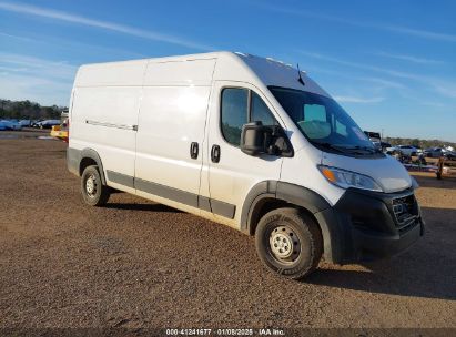 2023 RAM PROMASTER 2500 HIGH ROOF 159 WB White  Flexible Fuel 3C6LRVDG2PE571764 photo #1