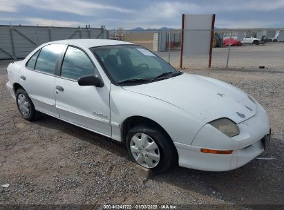 1998 PONTIAC SUNFIRE SE White  Gasoline 3G2JB5249WS862196 photo #1