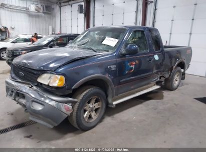 2002 FORD F-150 LARIAT/XL/XLT Blue  Gasoline 2FTRX18L52CA39797 photo #3