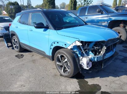 2023 CHEVROLET TRAILBLAZER FWD RS Blue  Gasoline KL79MTSL2PB061138 photo #1