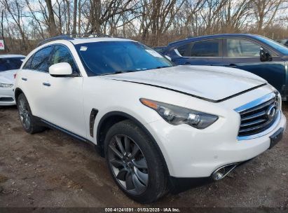 2013 INFINITI FX37 LIMITED EDITION White  Gasoline JN8CS1MWXDM171563 photo #1