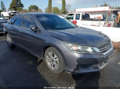 2013 HONDA ACCORD LX Gray  Gasoline 1HGCR2F3XDA046601 photo #1