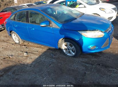 2014 FORD FOCUS SE Blue  Gasoline 1FADP3F29EL403199 photo #1