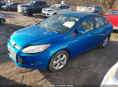 2014 FORD FOCUS SE Blue  Gasoline 1FADP3F29EL403199 photo #3