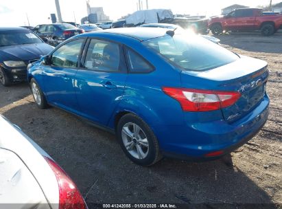 2014 FORD FOCUS SE Blue  Gasoline 1FADP3F29EL403199 photo #4