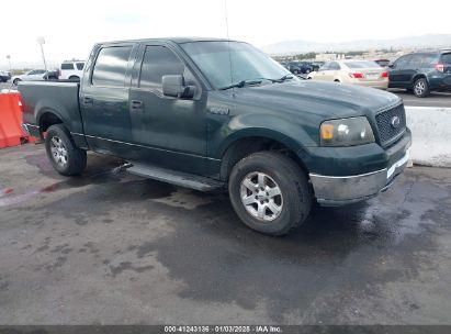 2004 FORD F-150 LARIAT/XLT Green  Gasoline 1FTPW12534KB85652 photo #1