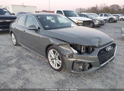 2023 AUDI A4 PREMIUM PLUS 45 TFSI S LINE QUATTRO S TRONIC Gray  Gasoline WAUEAAF44PN009376 photo #1