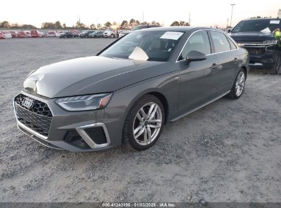 2023 AUDI A4 PREMIUM PLUS 45 TFSI S LINE QUATTRO S TRONIC Gray  Gasoline WAUEAAF44PN009376 photo #3