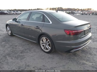 2023 AUDI A4 PREMIUM PLUS 45 TFSI S LINE QUATTRO S TRONIC Gray  Gasoline WAUEAAF44PN009376 photo #4