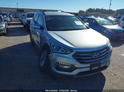 2017 HYUNDAI SANTA FE SPORT 2.4L Silver  Gasoline 5XYZU3LB5HG482464 photo #1