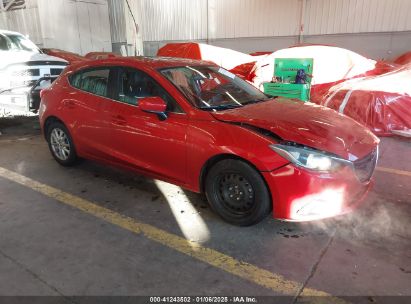 2014 MAZDA MAZDA3 I GRAND TOURING Red  Gasoline JM1BM1M78E1212429 photo #1