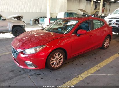 2014 MAZDA MAZDA3 I GRAND TOURING Red  Gasoline JM1BM1M78E1212429 photo #3