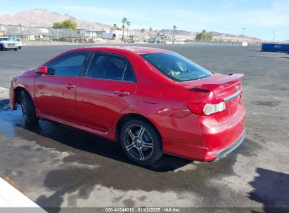 2012 TOYOTA COROLLA S Red  Gasoline 5YFBU4EE9CP006155 photo #4