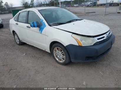 2009 FORD FOCUS SE White  Gasoline 1FAHP35N69W254851 photo #1