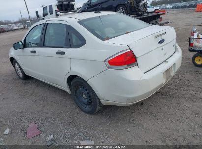 2009 FORD FOCUS SE White  Gasoline 1FAHP35N69W254851 photo #4