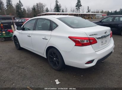 2017 NISSAN SENTRA SV White  Gasoline 3N1AB7AP9HY343672 photo #4