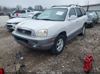 2003 HYUNDAI SANTA FE GLS/LX White  Gasoline KM8SC73E23U536604 photo #3