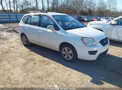 2009 KIA RONDO LX White  Gasoline KNAFG528597257694 photo #1