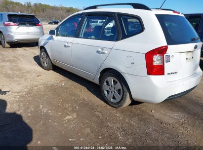 2009 KIA RONDO LX White  Gasoline KNAFG528597257694 photo #4