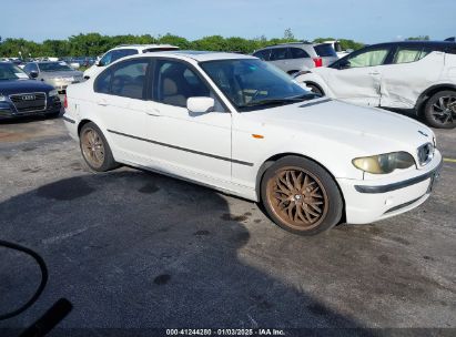 2005 BMW 325I White  Gasoline WBAET37425NJ89474 photo #1