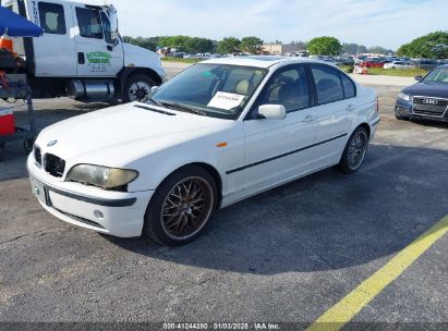 2005 BMW 325I White  Gasoline WBAET37425NJ89474 photo #3