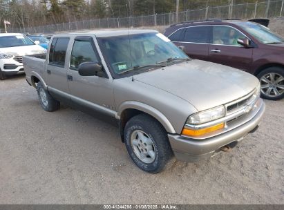 2003 CHEVROLET S-10 LS Beige  Gasoline 1GCDT13XX3K106746 photo #1