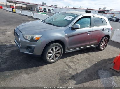 2015 MITSUBISHI OUTLANDER SPORT ES Gray  Gasoline 4A4AR3AU7FE003673 photo #3