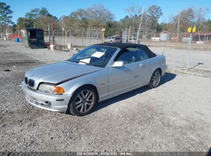 2003 BMW 330CI Silver  Gasoline WBABS53423JU96610 photo #3