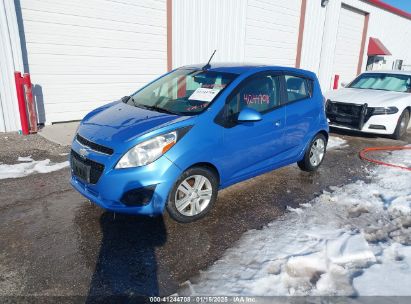 2013 CHEVROLET SPARK LS AUTO Blue  Gasoline KL8CB6S92DC569113 photo #3