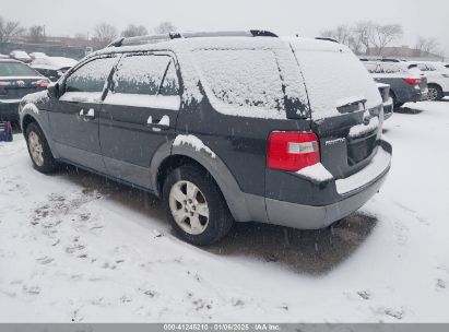 2007 FORD FREESTYLE SEL Black  Gasoline 1FMDK02137GA17227 photo #4