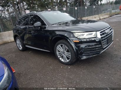 2019 AUDI Q5 45 PREMIUM Black  Gasoline WA1BNAFY1K2139200 photo #1