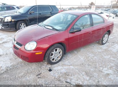 2004 DODGE NEON SXT Red  Gasoline 1B3ES56C54D627405 photo #3