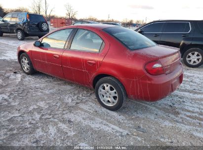 2004 DODGE NEON SXT Red  Gasoline 1B3ES56C54D627405 photo #4