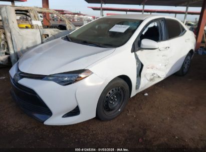 2018 TOYOTA COROLLA LE White  Gasoline 2T1BURHE4JC053406 photo #3