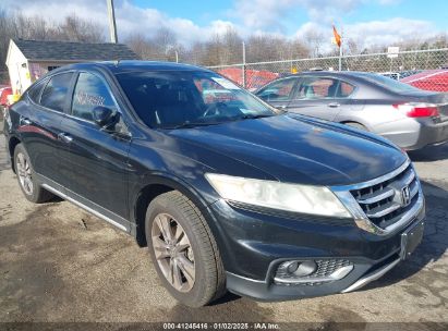 2013 HONDA CROSSTOUR EX-L V6 Black  Gasoline 5J6TF2H50DL002272 photo #1