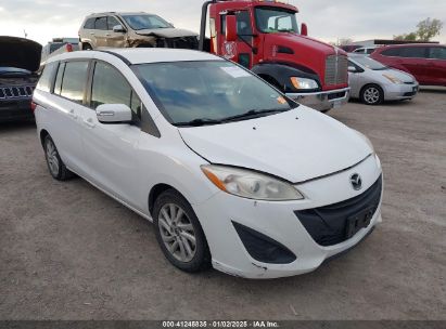 2014 MAZDA MAZDA5 SPORT White  Gasoline JM1CW2BL8E0163677 photo #1