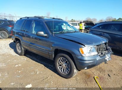 2004 JEEP GRAND CHEROKEE LIMITED Blue  Gasoline 1J4GW58N04C256129 photo #1