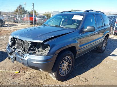 2004 JEEP GRAND CHEROKEE LIMITED Blue  Gasoline 1J4GW58N04C256129 photo #3