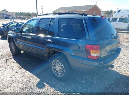 2004 JEEP GRAND CHEROKEE LIMITED Blue  Gasoline 1J4GW58N04C256129 photo #4