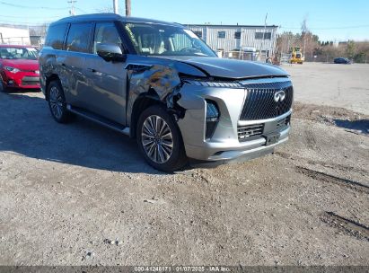 2025 INFINITI QX80 SENSORY AWD Gray  Gasoline JN8AZ3DB3S9400936 photo #1