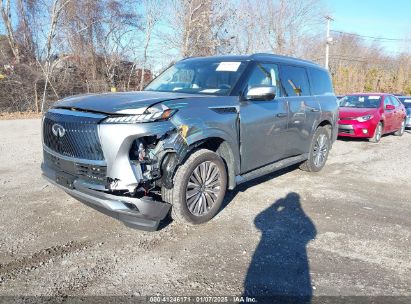 2025 INFINITI QX80 SENSORY AWD Gray  Gasoline JN8AZ3DB3S9400936 photo #3